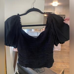 Astr the label top.